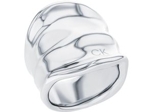 7613272589987 - Fingerring CALVIN KLEIN ELEMENTAL 35000645CDEF 35000646CDEF Fingerringe Gr 54 Edelstahl silberfarben (edelstahlfarben) Damen