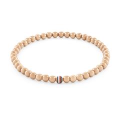 7613272606776 - Armband TOMMY HILFIGER METAL BEADS 2780937 2780938 2780939 Armbänder Gr Edelstahl rosegold (roségoldfarben weiß blau rot) Damen