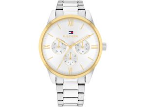 7613272607391 - Multifunktionsuhr TOMMY HILFIGER CAMILLE Armbanduhren silberfarben (silberfarben silberfarben) Damen Quarzuhr Armbanduhr Damenuhr Herrenuhr EdelstahlarmbandDatum