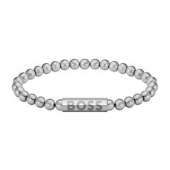 7613272614825 - Armband BOSS SPHERE 1580658M 1580659M 1580666M Armbänder Gr M Edelstahl silberfarben (edelstahlfarben) Herren