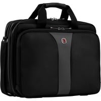 7613329008065 - Laptop Tasche Legacy 16 Laptops bis 16 Laptopfach Trolleybefestigung B 400 x H 310 x L 180 mm 15 l Polyester Nylon schwarz grau