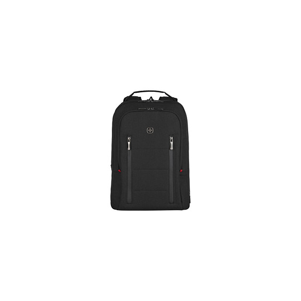 7613329064498 - Rucksack City Traveler Kunstfaser schwarz erweiterbarer Stauraum 7613329064498 WENGER