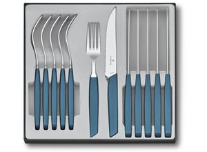 7613329115985 - VICTORINOX Besteck-Set 12-teilig schwarz