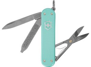 7613329119006 - VICTORINOX Schweizer Multifunktionstaschenmesser 7-teilig Länge 6cm türkis