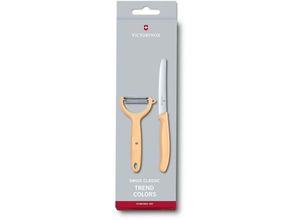 7613329141922 - Gemüsemesser-Set 2-teilig hellgelb - Victorinox