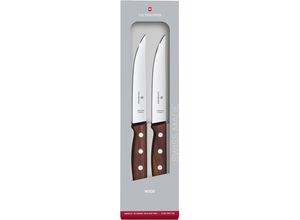 7613329182833 - VICTORINOX Steakmesser Wood 2er-Set braun