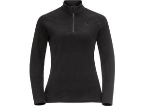 7613361890895 - odlo Fleeceshirt Rigi Stehkragen wärmend für Damen schwarz XS