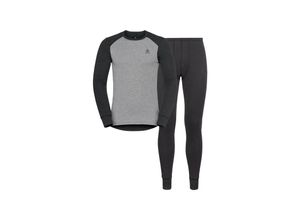 7613361925610 - ODLO Herren Funktionswäsche Set ACTIVE WARM ECO Base Layer grau Größe XL 196702