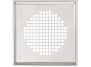 7613367205211 - Zehnder Designgitter ComfoGrid Torino quadratisch DN125 160x160mm weiß mit Filter 990320792