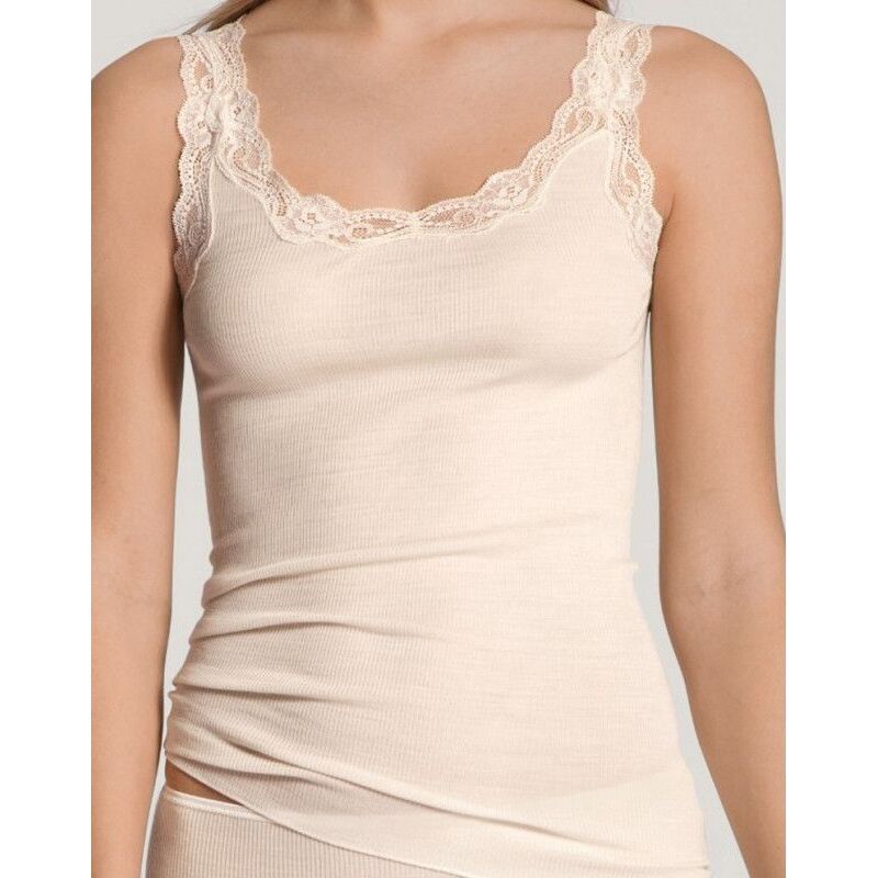 7613381148822 - Damen-Top aus Wolle Seide Calida Richesse Lace 7613381148822 - Damen-Top aus Wolle Seide Calida Richesse Lace