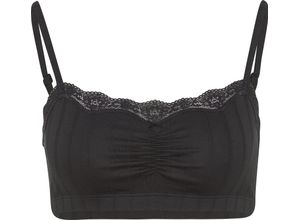 7613381233375 - Etude Toujours Bustier Spaghetti-Träger Spitze Schleife für Damen schwarz S