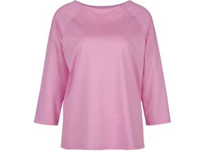 7613381349656 - Favourites Harmony Schlafanzug-Oberteil überschnittene Schultern 3 4 Arm für Damen pink XS