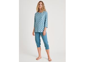 7613381351642 - Daylight Dreams Schlafanzug Baumwolle für Damen blau M