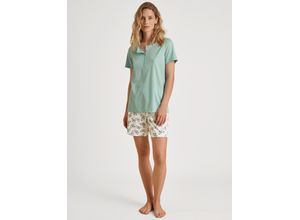 7613381351840 - Night Lovers Shorty Baumwolle für Damen grün M