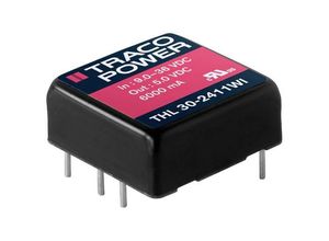 7613441071732 - TracoPower THL 30-2415WI DC DC-Wandler 13 A 30 W 24 V DC 10 St