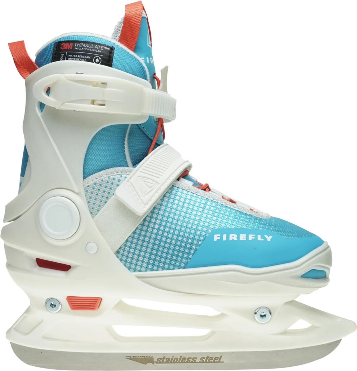 7613709212778 - Flash IV Eishockeyschuh Girl (Größe 290 - 320 900 white turquoise red)