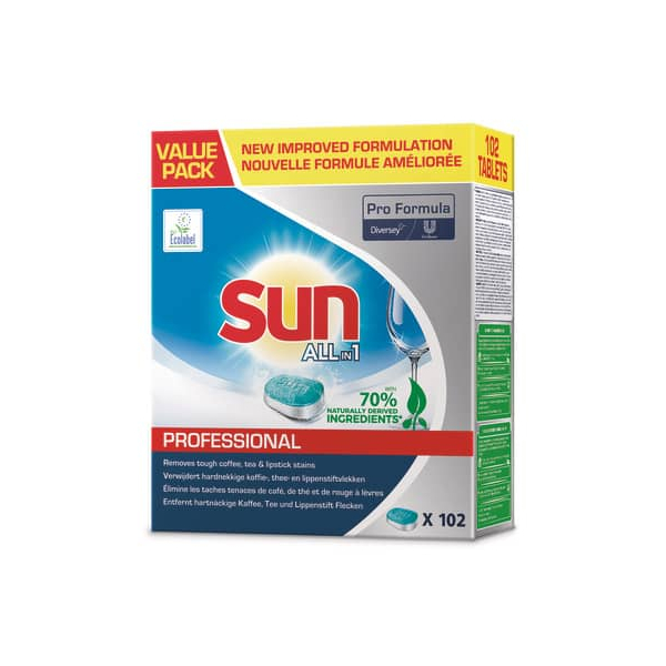 7615400141678 - Sun Professional Spülmaschinentabs Extra Power All in 1 175 Stück