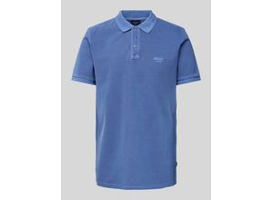 7616199377859 - Regular Fit Poloshirt mit Label-Stitching Modell Ambrosio