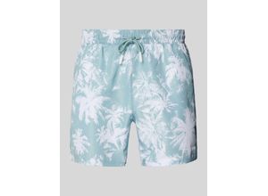 7616199999853 - Badehose mit Allover-Print Modell Lago