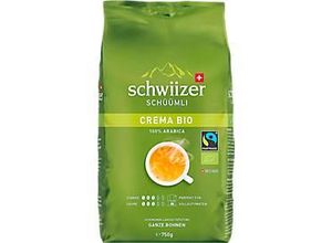 7616500930346 - Kaffeebohnen Crema Bio Noten von Schokolade und Pfirsich milde Säure 100 % Arabica 750 g