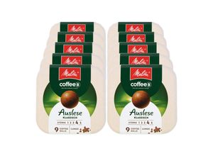 7616500945944 - CoffeeB Melitta Auslese Lungo 9 Coffee Balls 51 g 10er Pack 7616500945944 - CoffeeB Melitta Auslese Lungo 9 Coffee Balls 51 g 10er Pack