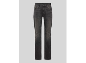 7617336186990 - Slim Fit Jeans mit Label-Detail