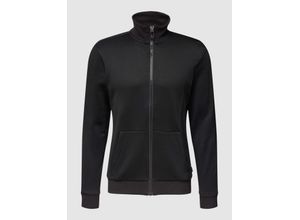 7617336411825 - JOOP! Sweatjacke Herren Baumwolle schwarz Logo und Motiv