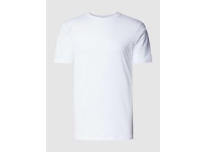 7617336899975 - T-Shirt mit geripptem Rundhalsausschnitt Modell Clark-R