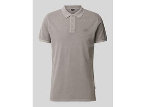 7617336915217 - Regular Fit Poloshirt im unifarbenen Design Modell Ambrosio