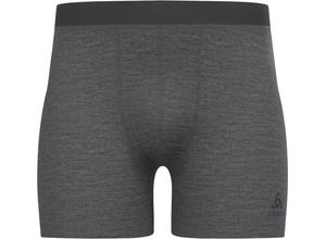 7617977095774 - odlo Woll-Pants lang wärmeregulierend für Herren grau L