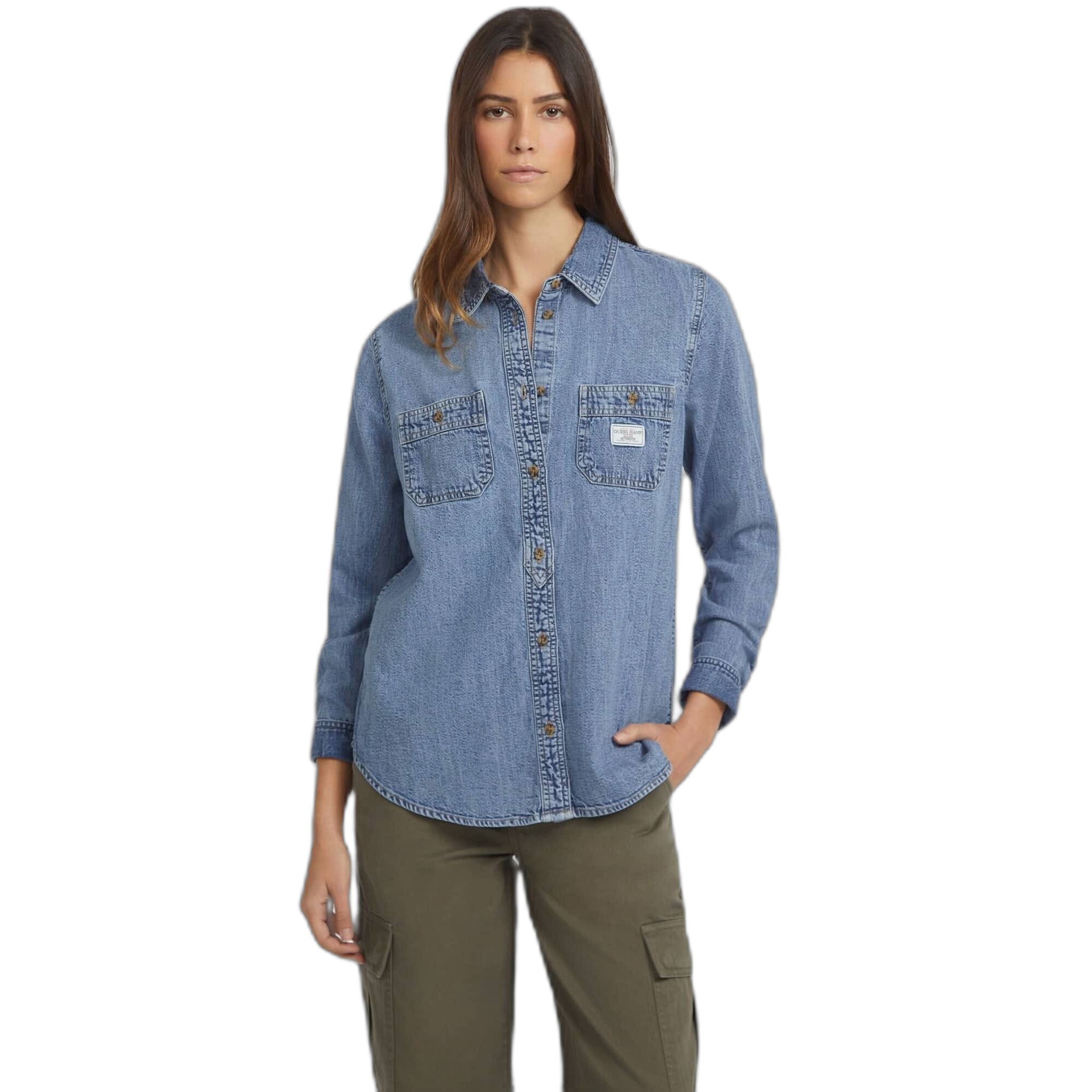 7618391198546 - Jeanshemd Damen Regular