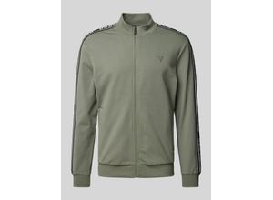 7618391951721 - Sweatjacke mit Label-Detail Modell ARLO 7618391951721 - Sweatjacke mit Label-Detail Modell ARLO