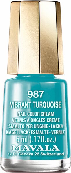 7618900909878 - Mavala Nagellack 987 Vibrant Turquoise 5 ml