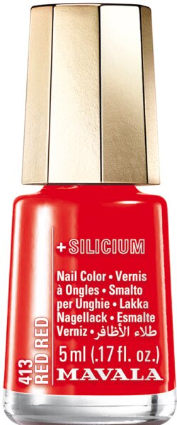 7618900964136 - Mavala Nagellack + Silicium 413 Red Red 5 ml