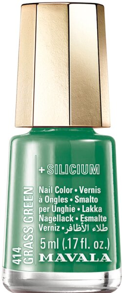 7618900964143 - Mavala Nagellack + Silicium 414 Grass Green 5 ml