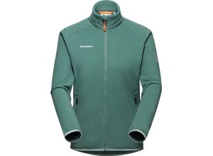 7619876259134 - MAMMUT Fleecejacke Innominata Light ML Stehkragen Reißverschlusstaschen für Damen grün XL