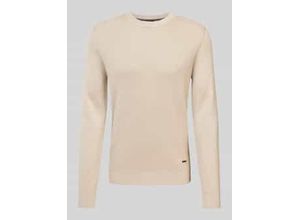 7620698128690 - Strickpullover mit Label-Detail Modell Wikko 7620698128690 - Strickpullover mit Label-Detail Modell Wikko