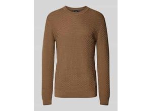 7620698128874 - Strickpullover mit Rundhalsausschnitt Modell Wanjo