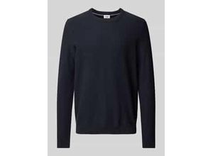 7620698277091 - Strickpullover mit gerippten Abschlüssen