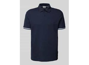 7620698321244 - Poloshirt mit Label-Print Modell Amare 7620698321244 - Poloshirt mit Label-Print Modell Amare