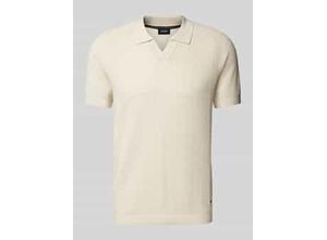 7620698355140 - Regular Fit Poloshirt mit V-Ausschnitt