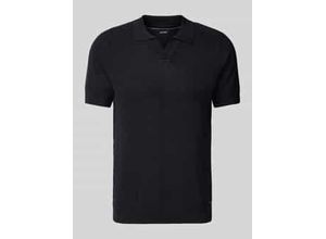 7620698355232 - Regular Fit Poloshirt mit V-Ausschnitt