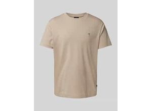 7620698356581 - T-Shirt mit Label-Stitching Modell Priamo