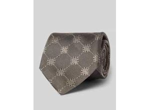7620698599445 - Seidenkrawatte mit Strukturmuster