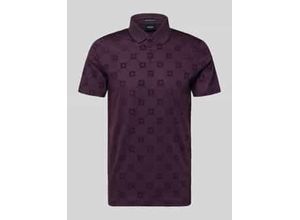 7620698688873 - Slim Fit Poloshirt mit kurzer Knopfleiste Modell Bartholo