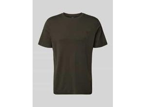 7620698947826 - T-Shirt mit geripptem Rundhalsausschnitt Modell Priamo