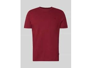 7620698947857 - T-Shirt mit geripptem Rundhalsausschnitt Modell Priamo
