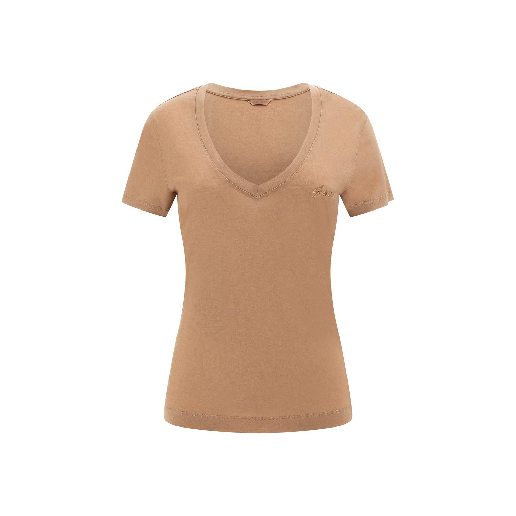 7620837111262 - Basic V-Ausschnitt T-Shirt Damen Guess