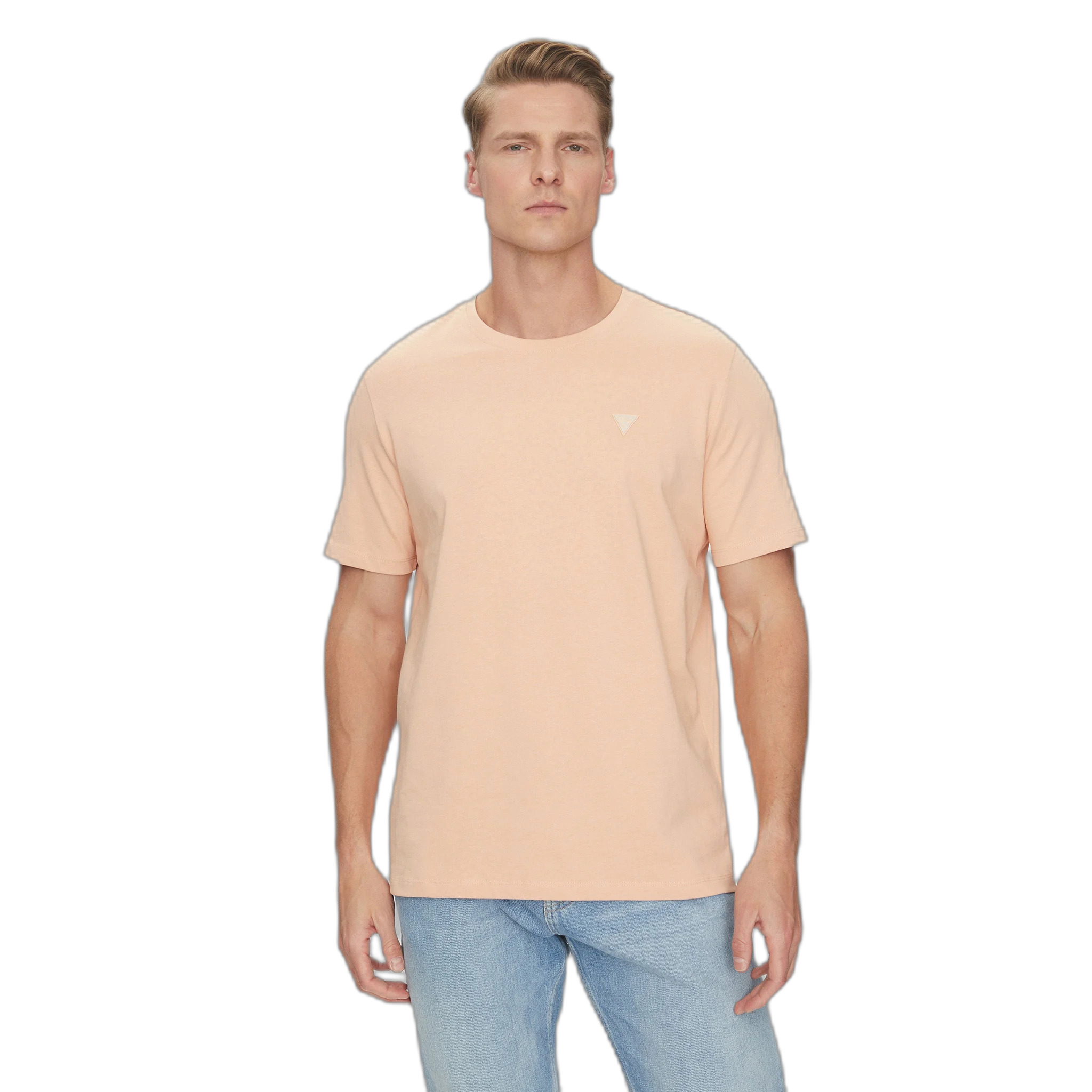 7620837172478 - T-Shirt mit Rundhalsausschnitt und Patch Guess 7620837172478 - T-Shirt mit Rundhalsausschnitt und Patch Guess