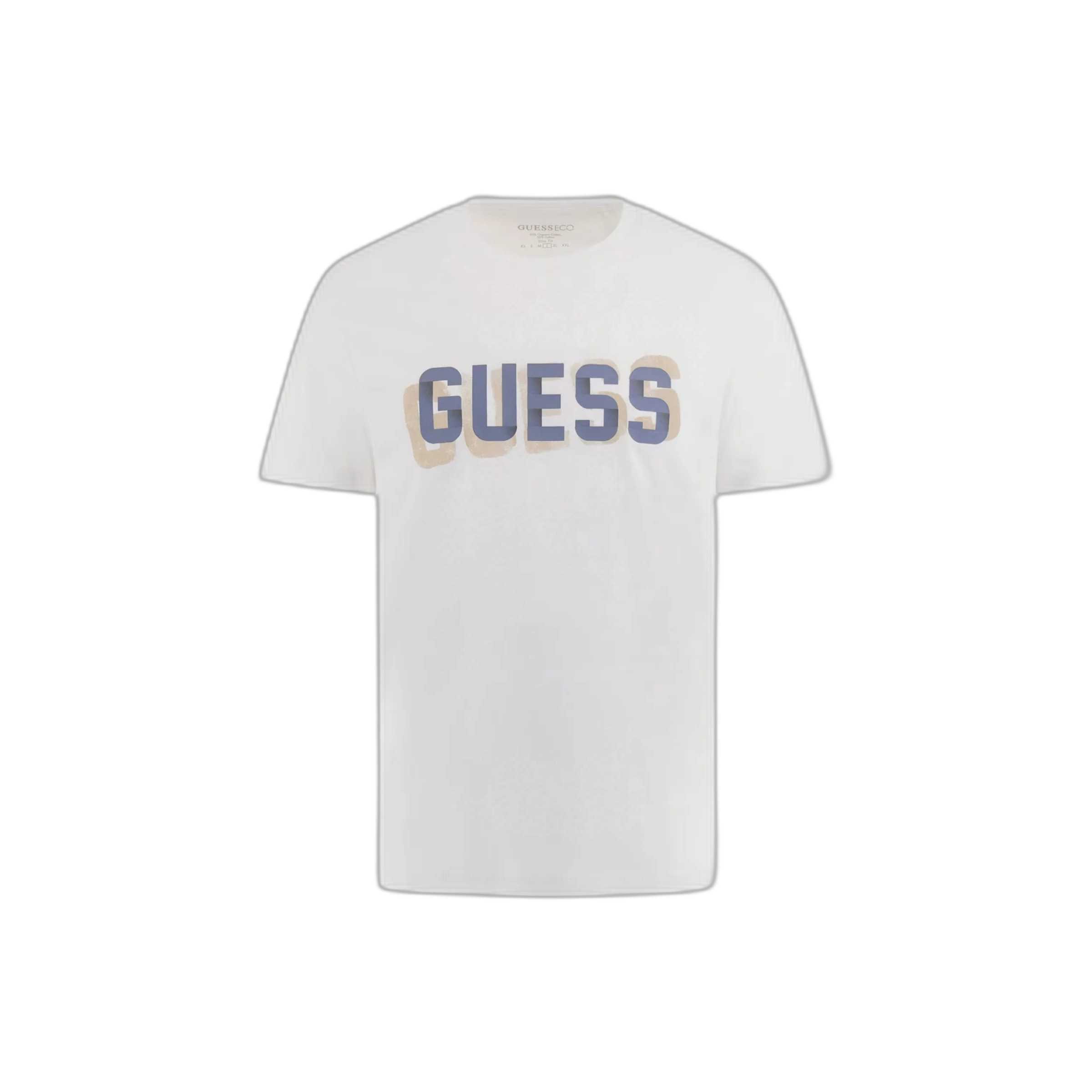 7620837187458 - T-Shirt mit Rundhalsausschnitt und Logo Guess